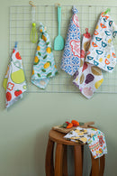 Kit com 12 Panos de Copa Chef Estampados para Cozinha – 35x55 cm