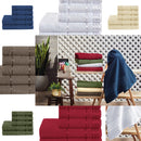 Jogo de Toalhas Premium 5 Peças – Banho e Rosto 100% Algodão