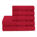 Jogo de Toalhas Premium 5 Peças – Banho e Rosto 100% Algodão